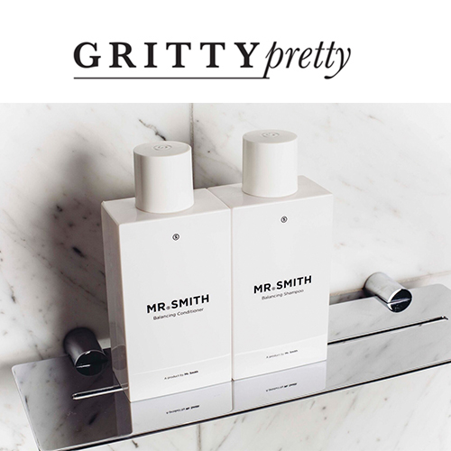 Gritty Pretty - Mr. Smith featured in Gritty Pretty as '5 Shampoos Guaranteed to Make Your Bathroom Look Expensive'. 