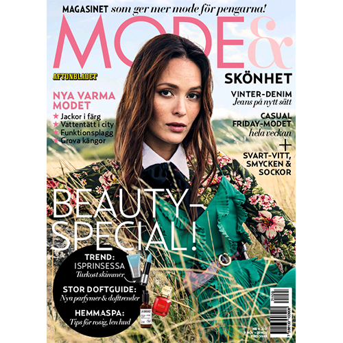 Aftonbladet Mode & Skönhet - Mr. Smith's The Foundation featured in Aftonbladet Mode & Skönhet November 2017 edition on p.43. 