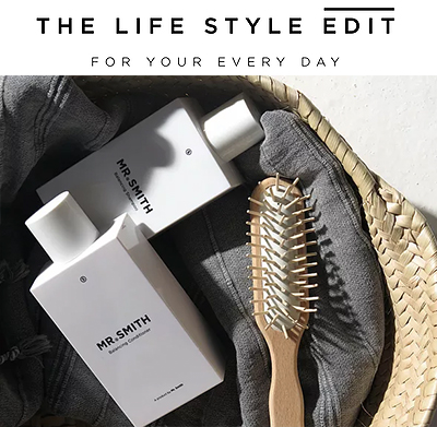 The Life Style Edit - Mr. Smith's Balancing Shampoo & Conditioner featured in The Life Style Edit article 