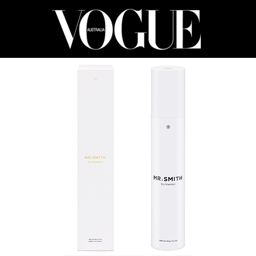 Vogue Australia - Mr. Smith's Dry Shampoo featured in Vogue Australia June 2017 online article 'Have you been doing it wrong? The foolproof way to blow dry your hair.' 