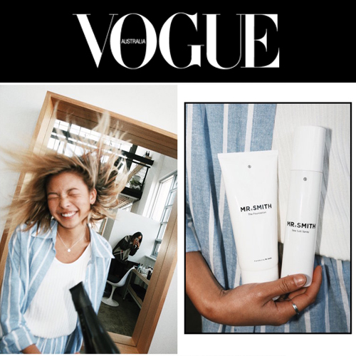 Vogue  - Mr. Smith features in Yan Yan Chan's article 'How to Take Care of Blonde Hair, Including all the Must-Have Products' for Vogue.com.au. 
