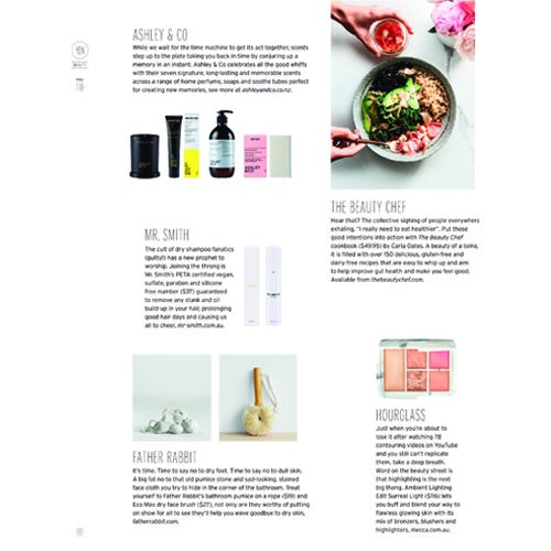 Yen - The Mr. Smith Dry Shampoo is featured on p.110 in issue 87 of Yen magazine. 