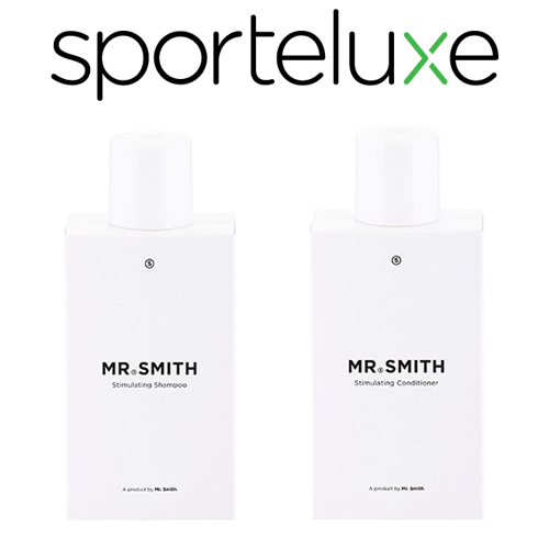 Sporteluxe - Mr. Smith's Stimulating Shampoo and Conditioner is featured in Sporteluxe's 'Mens Grooming 101: 5 Must-have Products' as their top pick for thinning hair.<br />
