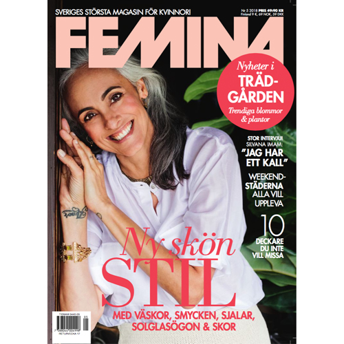 Femina - Mr. Smith's Masque is featured on p. 141 of Femina Magazine.