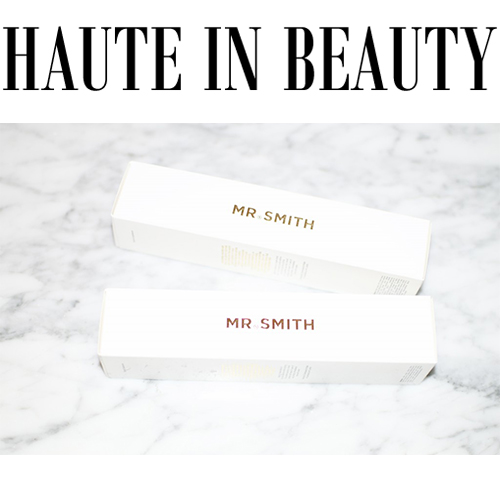 Haute in Beauty - Swedish beauty blog Haute in Beauty featured the article 'New in - Mr. Smith'. 