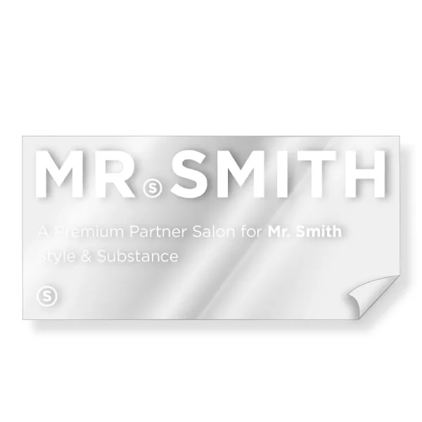 Mr. Smith Sticker White - Afbeelding 1
